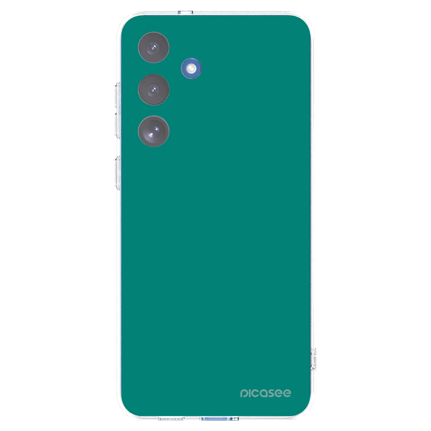 Picasee διαφανής θήκη σιλικόνης Samsung Galaxy S25 FE 5G - Emerald Mist