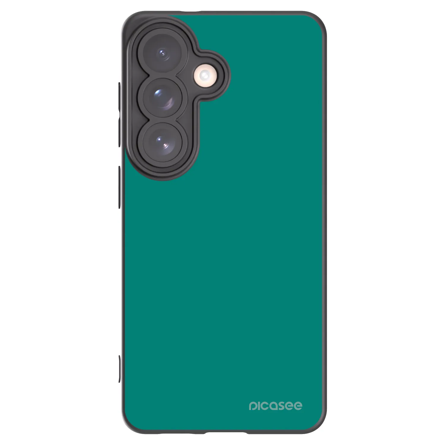 Picasee Μαύρη θήκη σιλικόνης για Samsung Galaxy S26 - Emerald Mist
