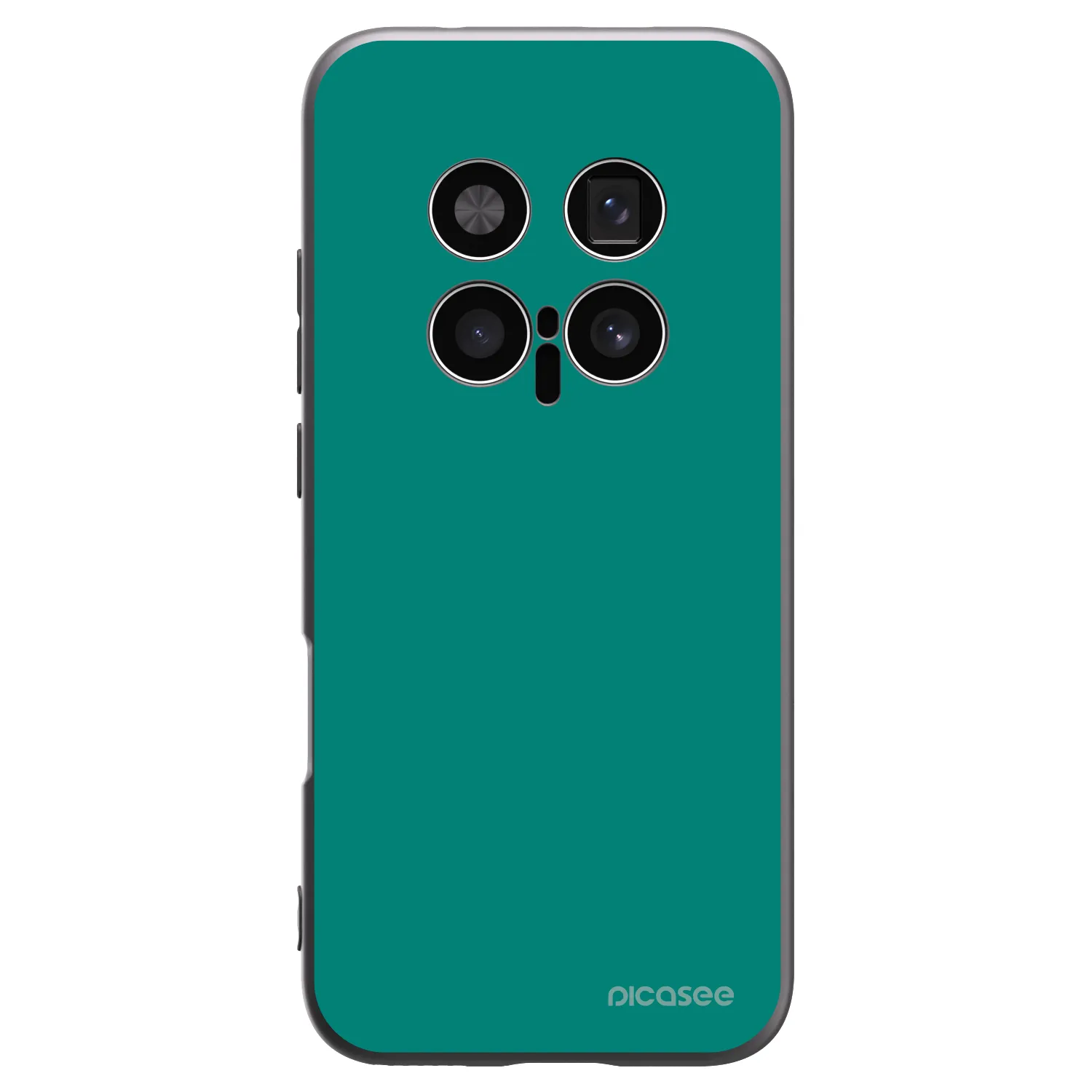 Picasee Μαύρη θήκη σιλικόνης για Honor Magic8 Pro 5G - Emerald Mist