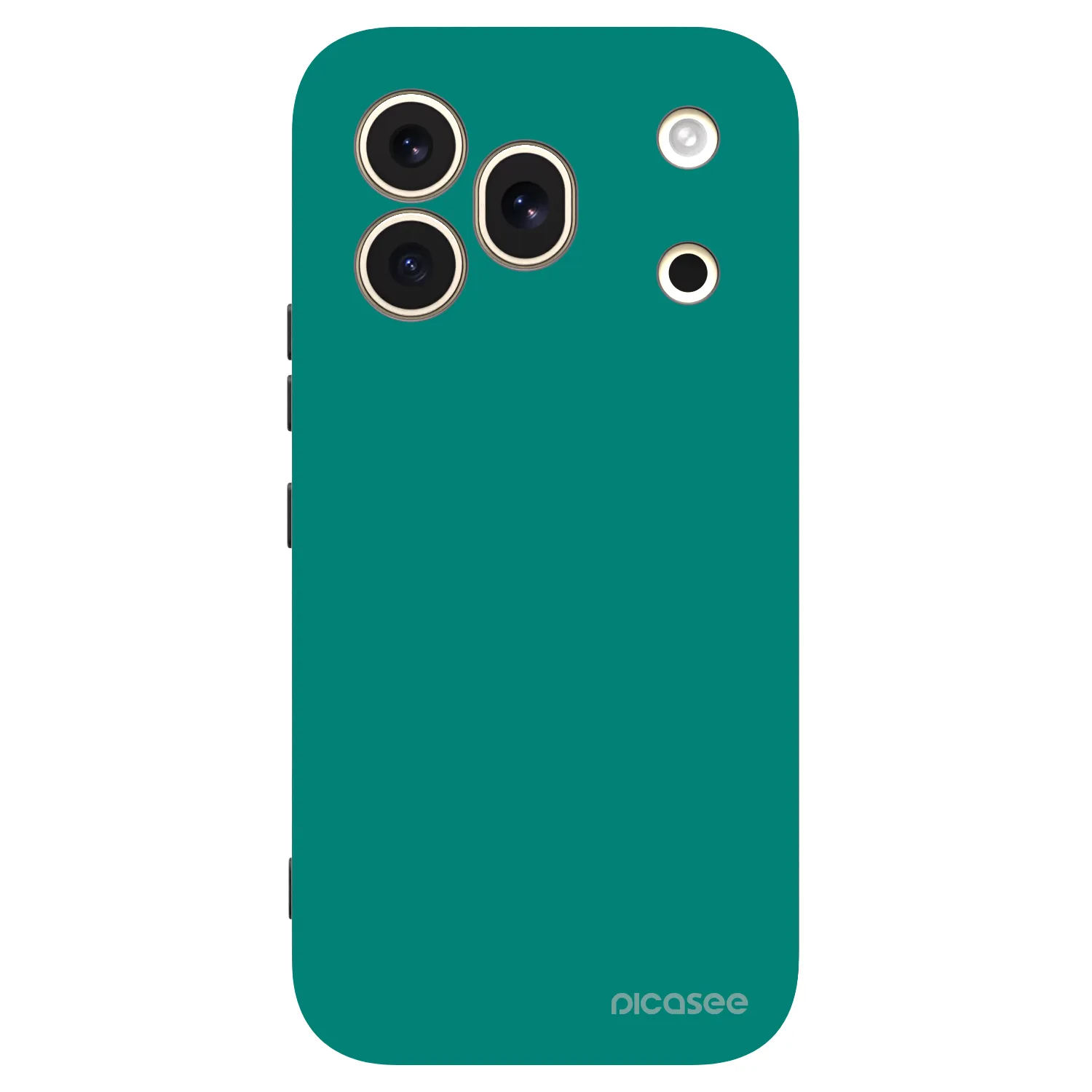 Picasee Μαύρη θήκη σιλικόνης για Honor 600 Pro - Emerald Mist