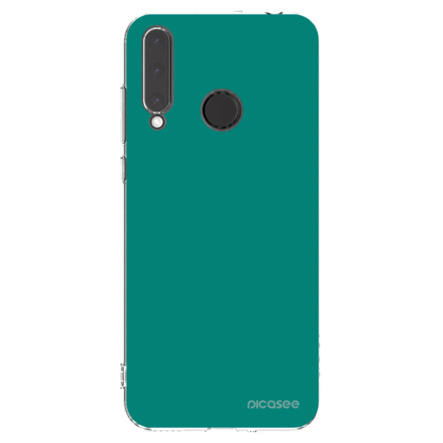 Picasee διαφανής θήκη σιλικόνης Honor 20 Lite - Emerald Mist