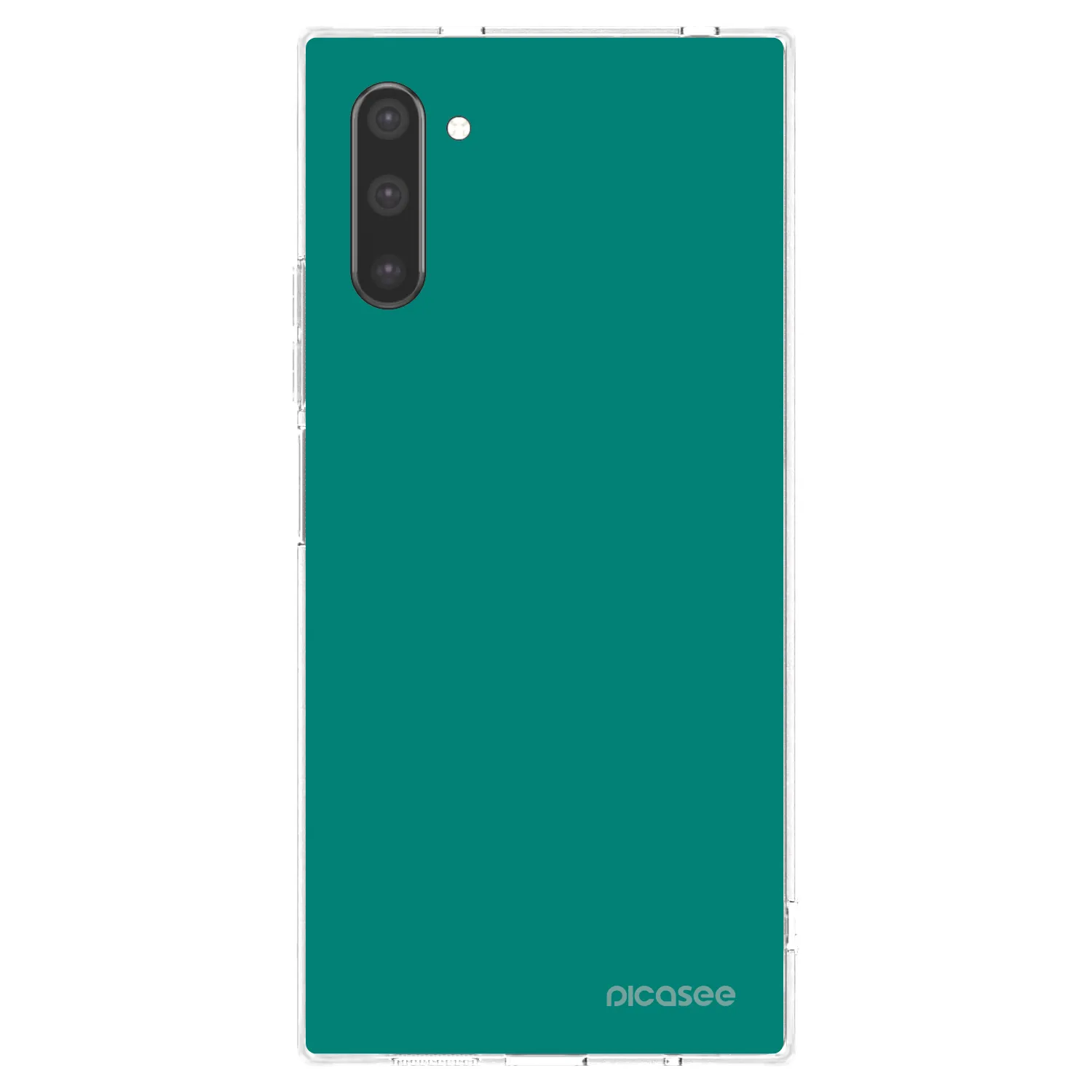 Picasee διαφανής θήκη σιλικόνης Samsung Galaxy Note 10 N970F - Emerald Mist