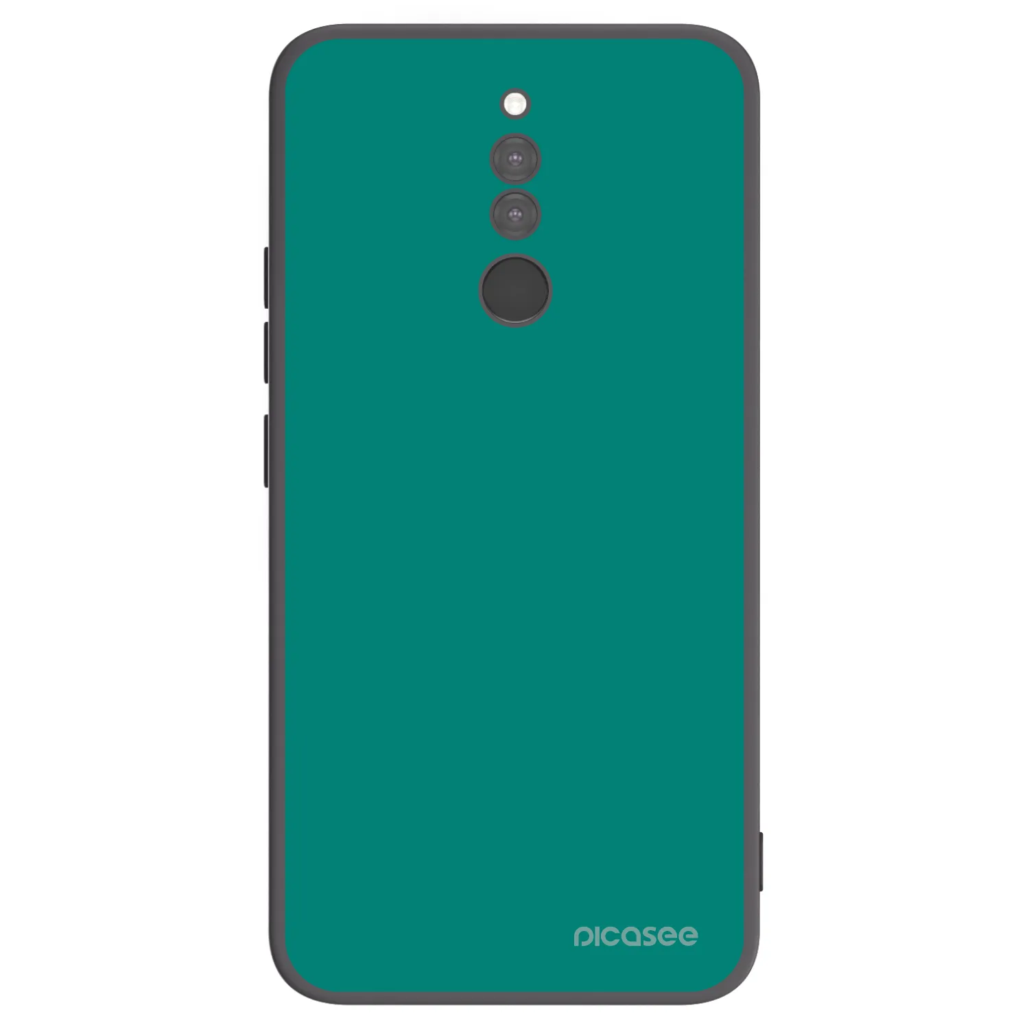 Picasee Μαύρη θήκη σιλικόνης για Xiaomi Redmi 8 - Emerald Mist