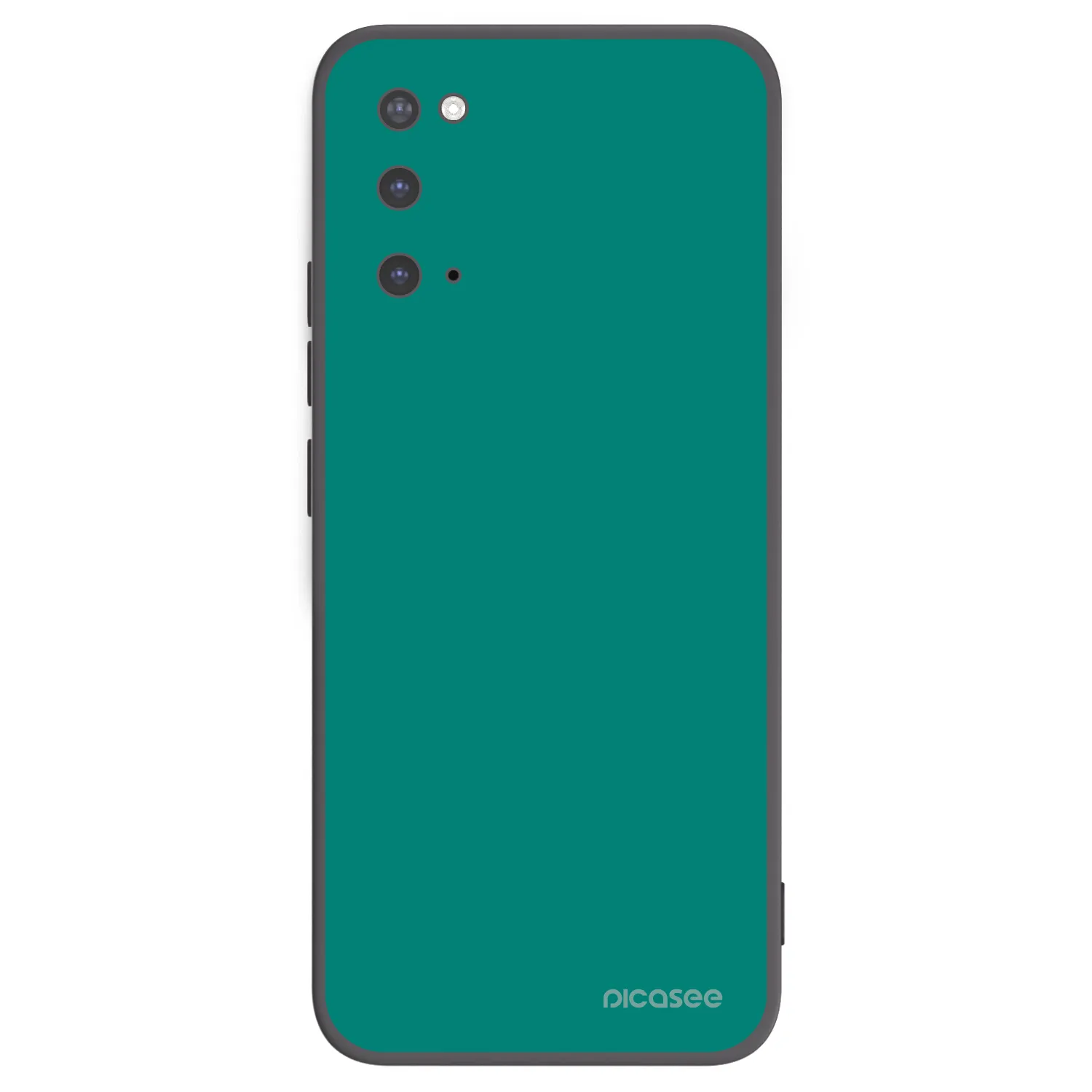 Picasee Μαύρη θήκη σιλικόνης για Samsung Galaxy S20 G980F - Emerald Mist