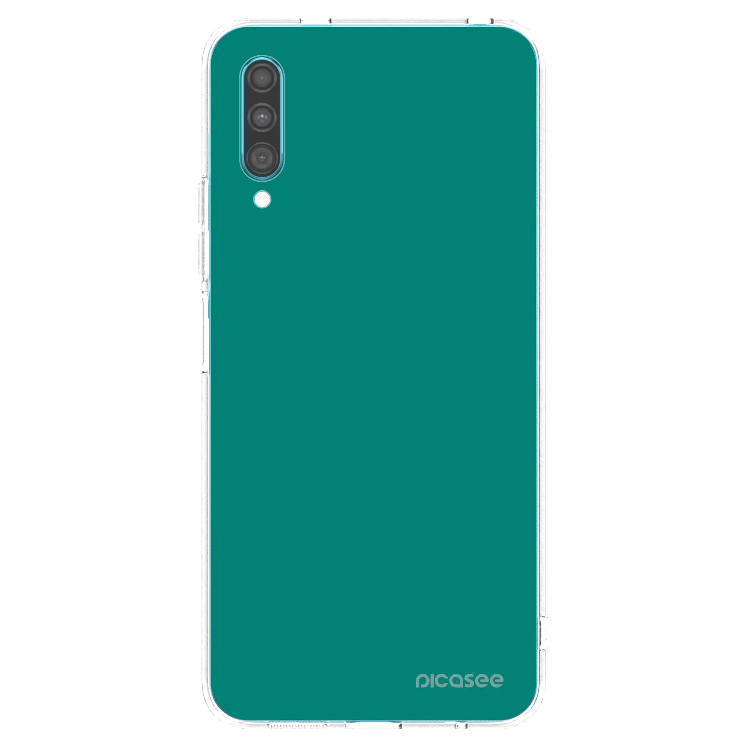 Picasee διαφανής θήκη σιλικόνης Samsung Galaxy A30s A307F - Emerald Mist