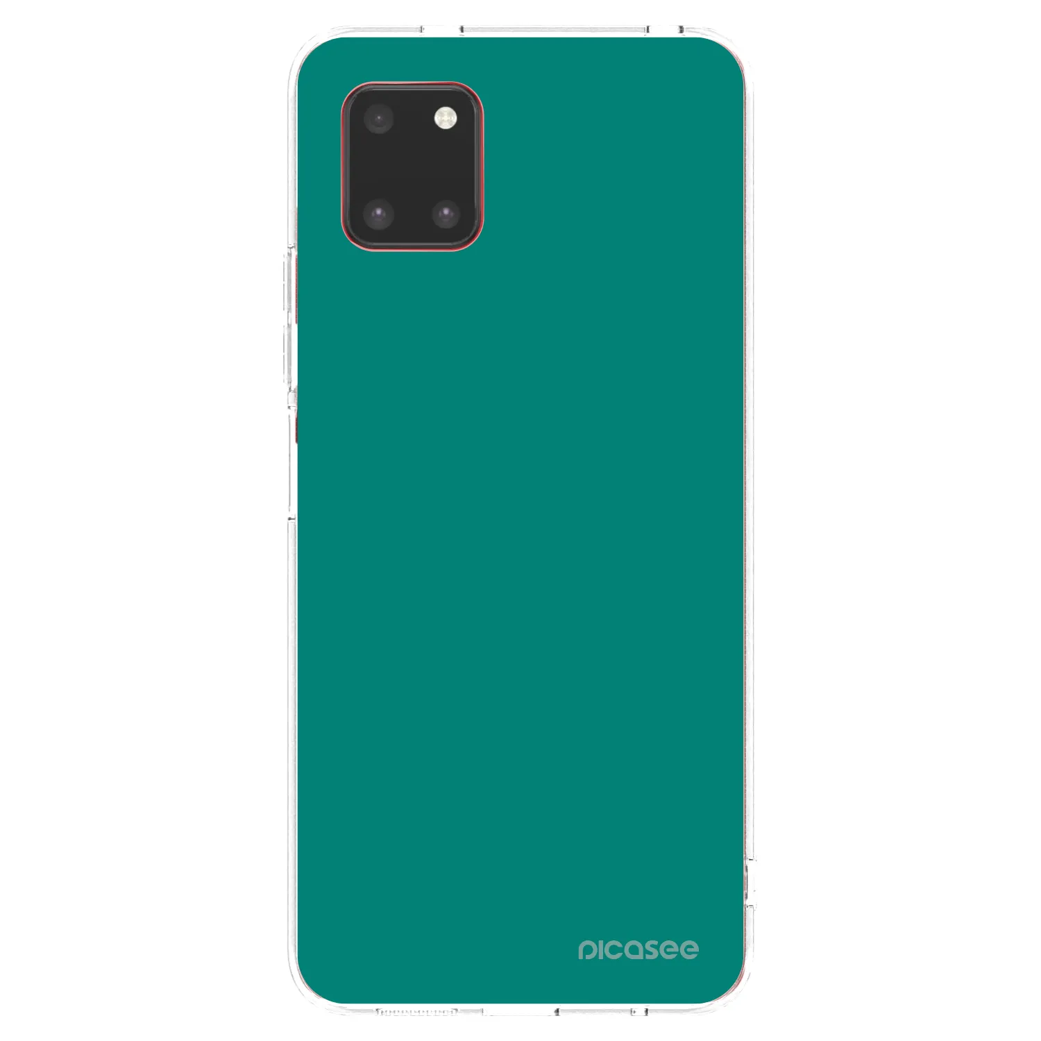 Picasee διαφανής θήκη σιλικόνης Samsung Galaxy Note 10 Lite N770F - Emerald Mist