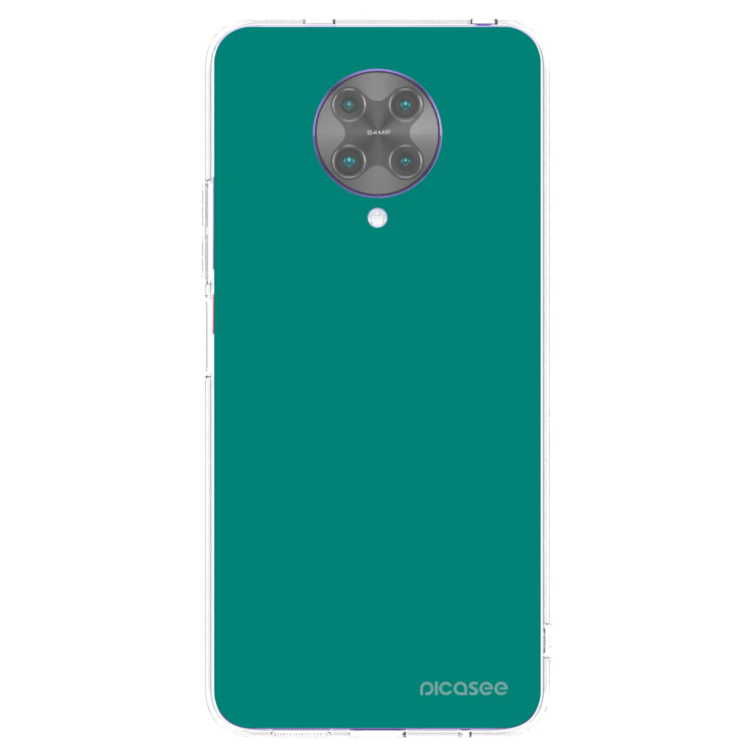 Picasee διαφανής θήκη σιλικόνης Xiaomi Poco F2 Pro - Emerald Mist