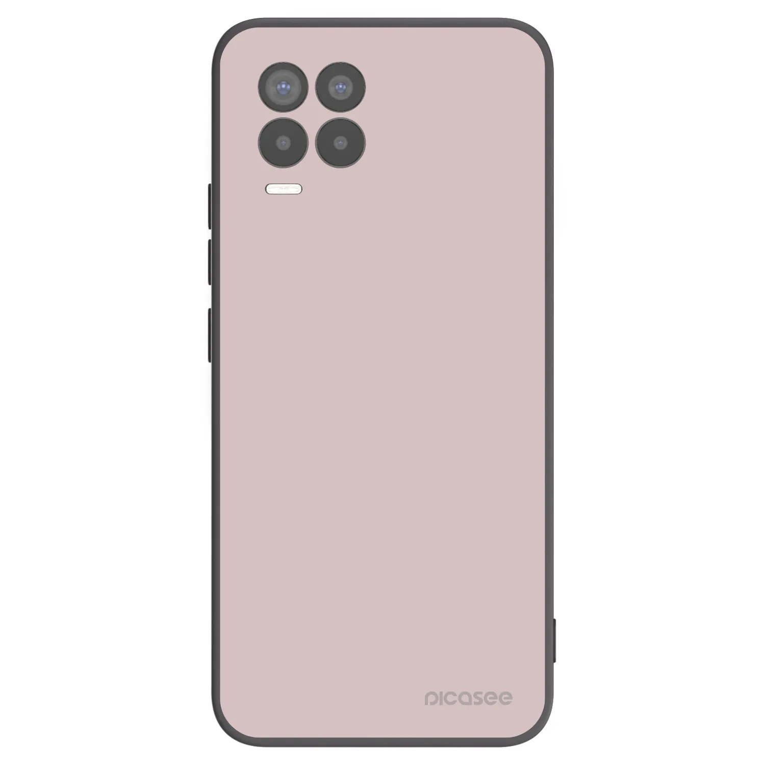 Picasee Μαύρη θήκη σιλικόνης για Realme 8 Pro - Fantasy Fade