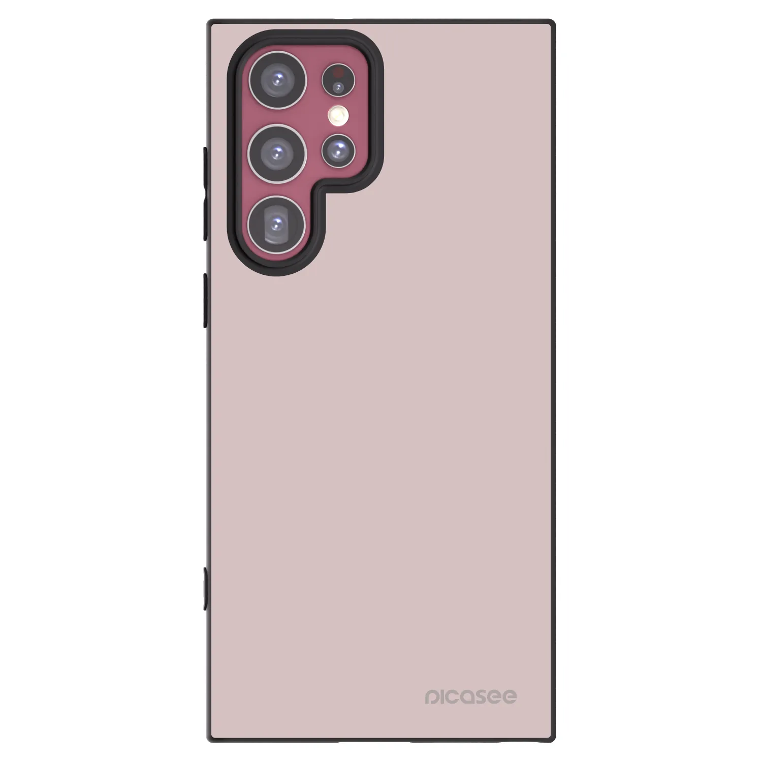 Picasee Μαύρη θήκη σιλικόνης για Samsung Galaxy S22 Ultra 5G - Fantasy Fade