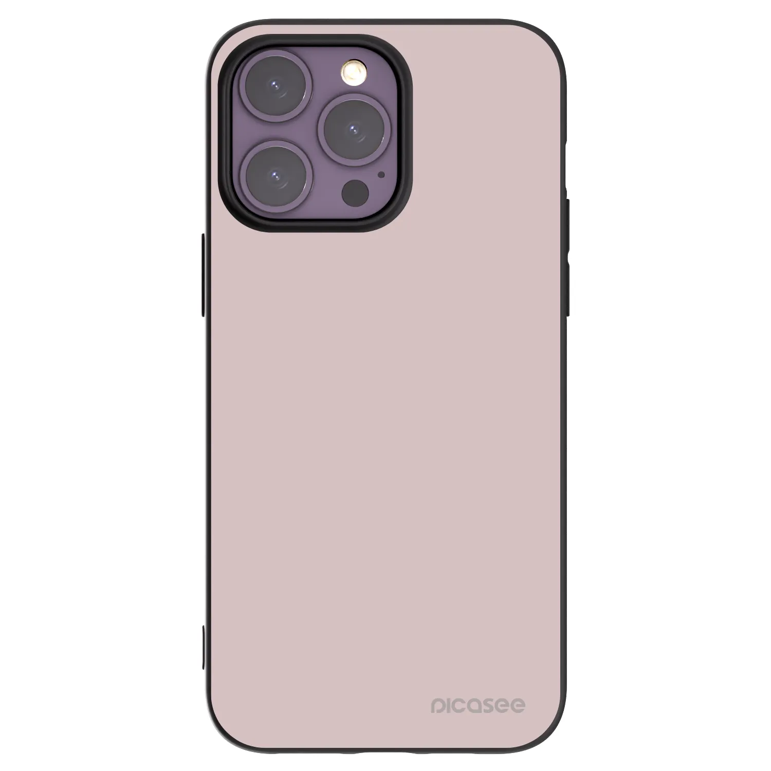Picasee Μαύρη θήκη σιλικόνης για Apple iPhone 14 Pro Max - Fantasy Fade
