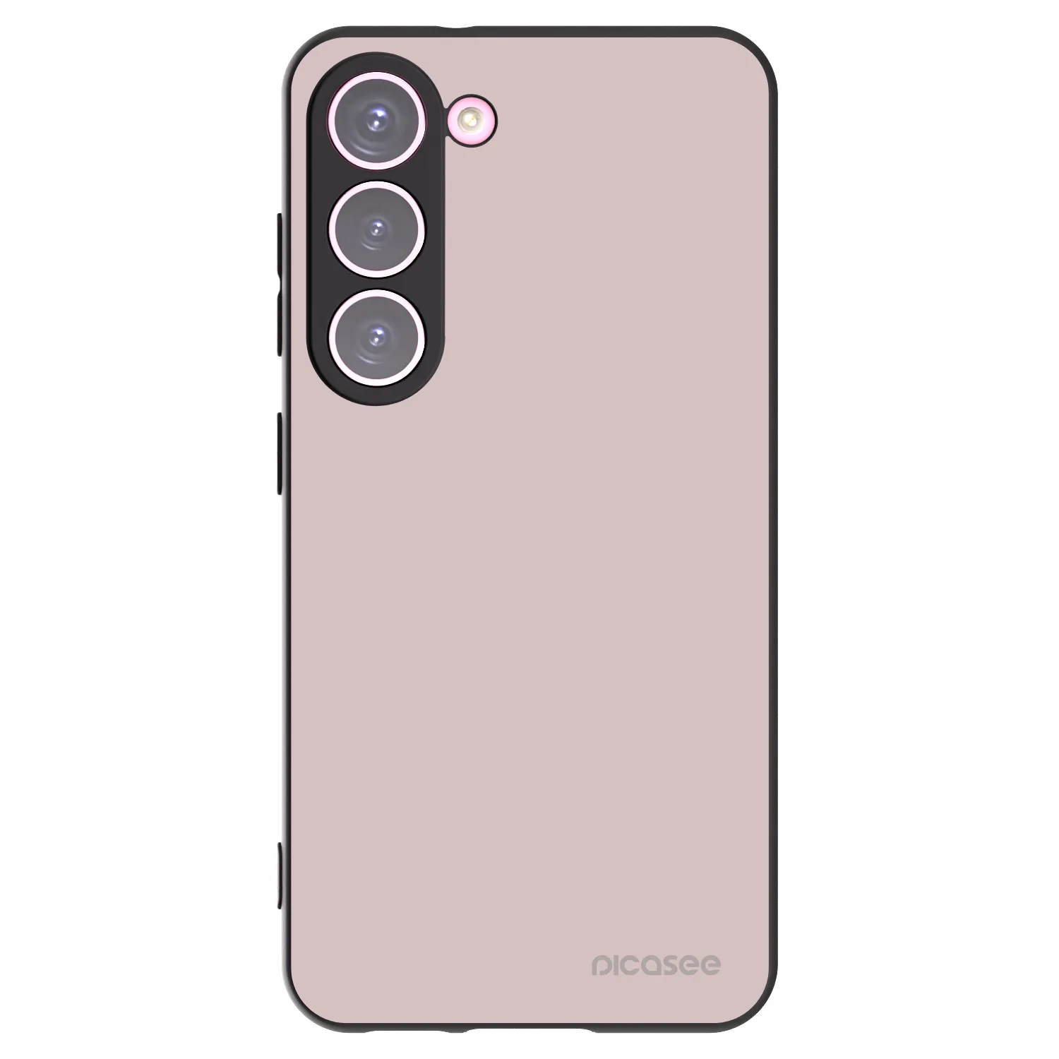 Picasee Μαύρη θήκη σιλικόνης για Samsung Galaxy S23 5G - Fantasy Fade