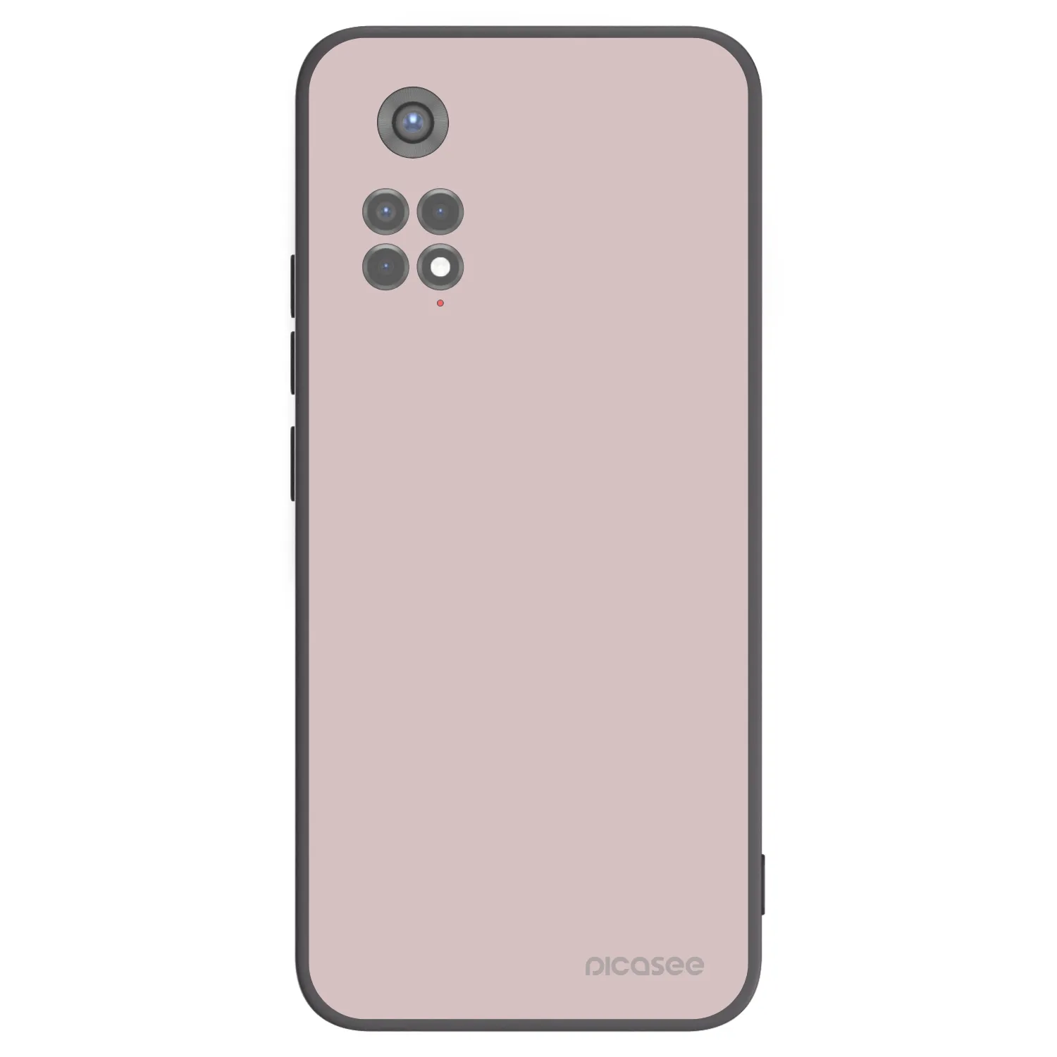 Picasee Μαύρη θήκη σιλικόνης για Xiaomi Redmi Note 11S 5G - Fantasy Fade