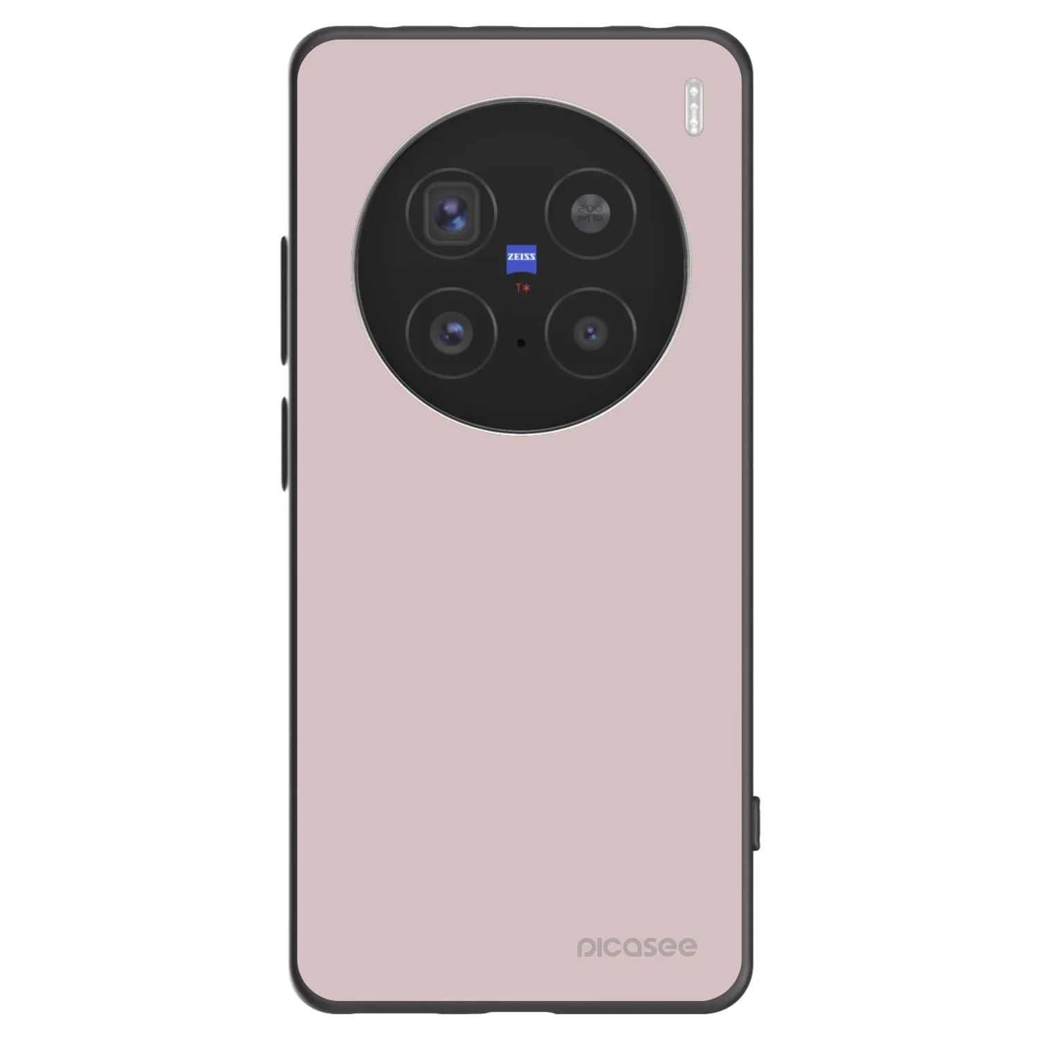 Picasee Μαύρη θήκη σιλικόνης για Vivo X200 Pro - Fantasy Fade
