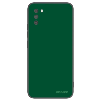 Picasee Μαύρη θήκη σιλικόνης για Xiaomi Poco M3 - Green Gleam