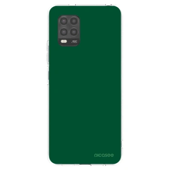 Picasee διαφανής θήκη σιλικόνης Xiaomi Mi 10 Lite - Green Gleam