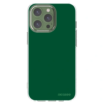 Picasee διαφανής θήκη σιλικόνης Apple iPhone 13 Pro - Green Gleam