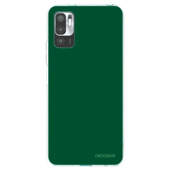 Picasee διαφανής θήκη σιλικόνης Xiaomi Redmi Note 10 5G - Green Gleam
