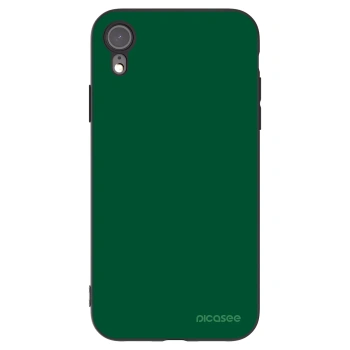 Picasee Μαύρη θήκη σιλικόνης για Apple iPhone 6 Plus/6S Plus - Green Gleam