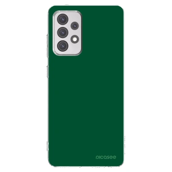 Picasee διαφανής θήκη σιλικόνης Samsung Galaxy A52s 5G A528B - Green Gleam