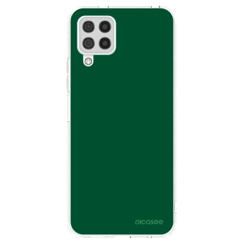 Picasee διαφανής θήκη σιλικόνης Samsung Galaxy A22 A225F 4G - Green Gleam