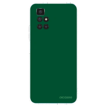Picasee διαφανής θήκη σιλικόνης Xiaomi Redmi 10 - Green Gleam