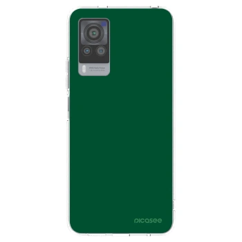 Picasee διαφανής θήκη σιλικόνης Vivo X60 Pro 5G - Green Gleam