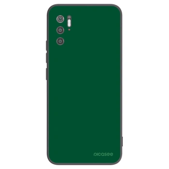Picasee Μαύρη θήκη σιλικόνης για Xiaomi Poco M3 Pro 5G - Green Gleam