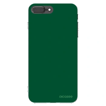 Picasee διαφανής θήκη σιλικόνης Apple iPhone 7 Plus - Green Gleam