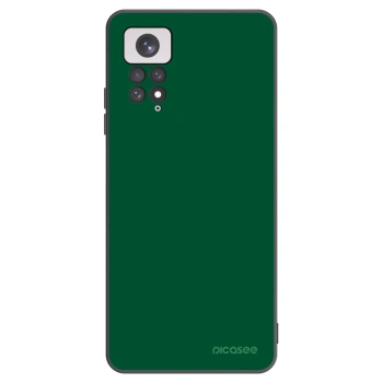 Picasee Μαύρη θήκη σιλικόνης για Xiaomi Redmi Note 11 - Green Gleam
