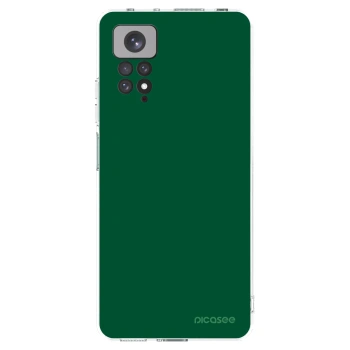 Picasee διαφανής θήκη σιλικόνης Xiaomi Redmi Note 11 - Green Gleam