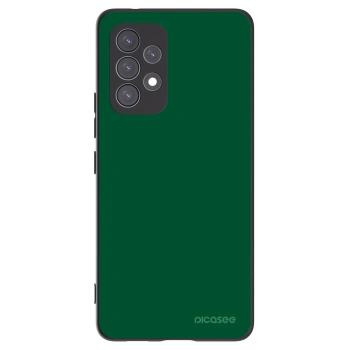 Picasee Μαύρη θήκη σιλικόνης για Samsung Galaxy A53 5G A536 - Green Gleam