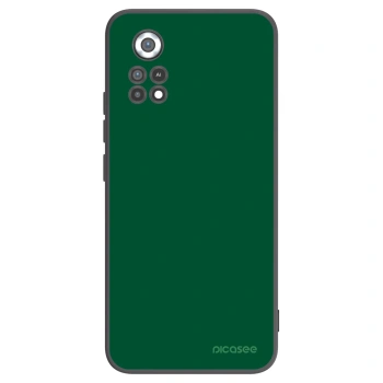 Picasee Μαύρη θήκη σιλικόνης για Xiaomi Poco X4 Pro 5G - Green Gleam