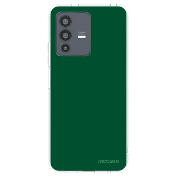 Picasee διαφανής θήκη σιλικόνης Vivo V23 5G - Green Gleam
