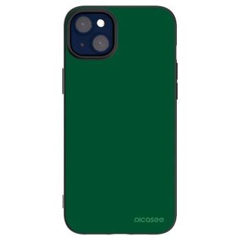 Picasee Μαύρη θήκη σιλικόνης για Apple iPhone 14 Plus - Green Gleam