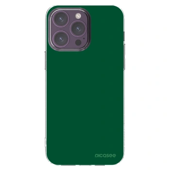 Picasee διαφανής θήκη σιλικόνης Apple iPhone 14 Pro Max - Green Gleam