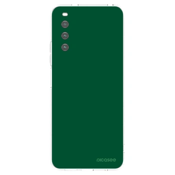 Picasee διαφανής θήκη σιλικόνης Sony Xperia 10 IV 5G - Green Gleam
