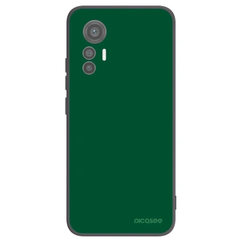 Picasee Μαύρη θήκη σιλικόνης για Xiaomi 12 Lite - Green Gleam