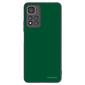 Picasee Μαύρη θήκη σιλικόνης για Xiaomi Redmi Note 11 Pro+ 5G - Green Gleam