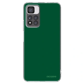 Picasee διαφανής θήκη σιλικόνης Xiaomi Redmi Note 11 Pro+ 5G - Green Gleam