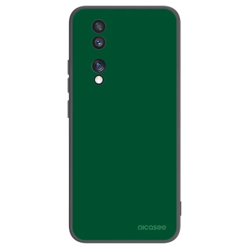 Picasee Μαύρη θήκη σιλικόνης για Honor 70 - Green Gleam