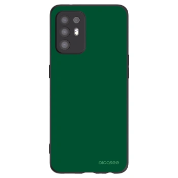 Picasee Μαύρη θήκη σιλικόνης για OPPO A94 5G - Green Gleam