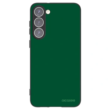 Picasee Μαύρη θήκη σιλικόνης για Samsung Galaxy S23+ 5G - Green Gleam