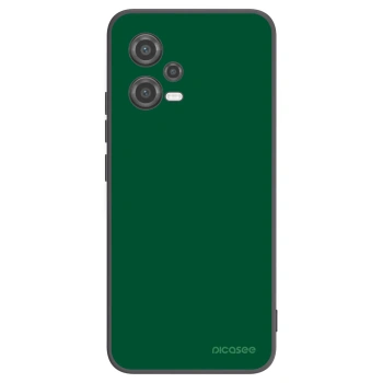Picasee Μαύρη θήκη σιλικόνης για Xiaomi Poco X5 - Green Gleam
