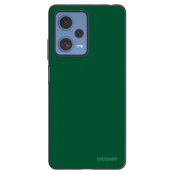 Picasee Μαύρη θήκη σιλικόνης για Xiaomi Redmi Note 12 Pro 5G - Green Gleam