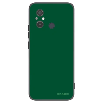 Picasee Μαύρη θήκη σιλικόνης για Xiaomi Redmi 12C - Green Gleam