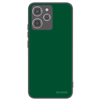 Picasee Μαύρη θήκη σιλικόνης για Xiaomi Redmi 12 4G - Green Gleam
