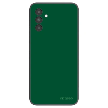 Picasee Μαύρη θήκη σιλικόνης για Samsung Galaxy A04s A047F - Green Gleam