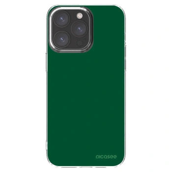 Picasee διαφανής θήκη σιλικόνης Apple iPhone 15 Pro Max - Green Gleam