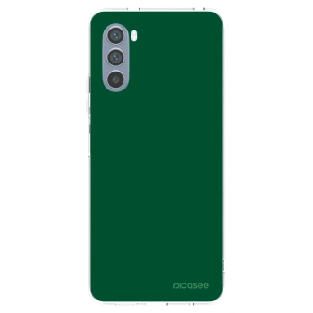 Picasee διαφανής θήκη σιλικόνης Motorola Moto G62 - Green Gleam