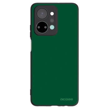 Picasee Μαύρη θήκη σιλικόνης για Honor X7a - Green Gleam